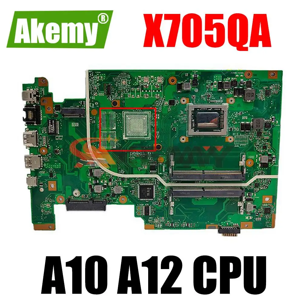 Материнская плата для ASUS VivoBook X705Q X705QA X705QR A10 A12 Vivobook F705Q A705Q X705QB X705QC X704Q X706Q X705U UM705Q
Материнская плата для ASUS VivoBook X705Q X705QA X705QR A10 A12 Vivobook F705Q A705Q X705QB X705QC X704Q X706Q X705U UM705Q