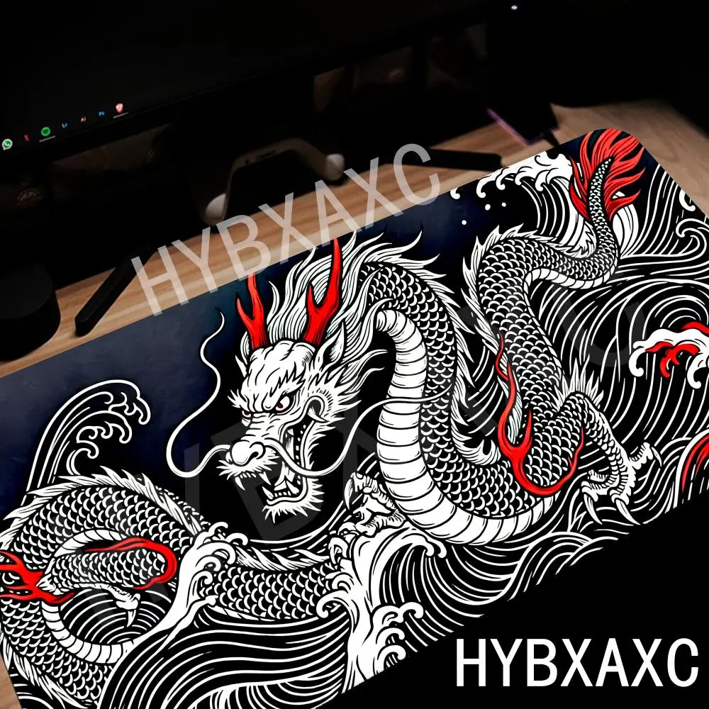 HYBXAXC Red Black Dragon Wave Art Mouse Pad Traditional Anti-Slip Desk Mat Gaming Keyboard Mats Large XXL Gamer Mousepad 90x40
HYBXAXC Red Black Dragon Wave Art Mouse Pad Traditional Anti-Slip Desk Mat Gaming Keyboard Mats Large XXL Gamer Mousepad 90x40
