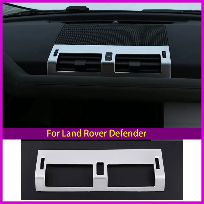 For Land Rover Defender 20-21 Car Style Central Control Air Outlet Decorative Panel Frame Abs Decorative Stickers Interior
For Land Rover Defender 20-21 Car Style Central Control Air Outlet Decorative Panel Frame Abs Decorative Stickers Interior