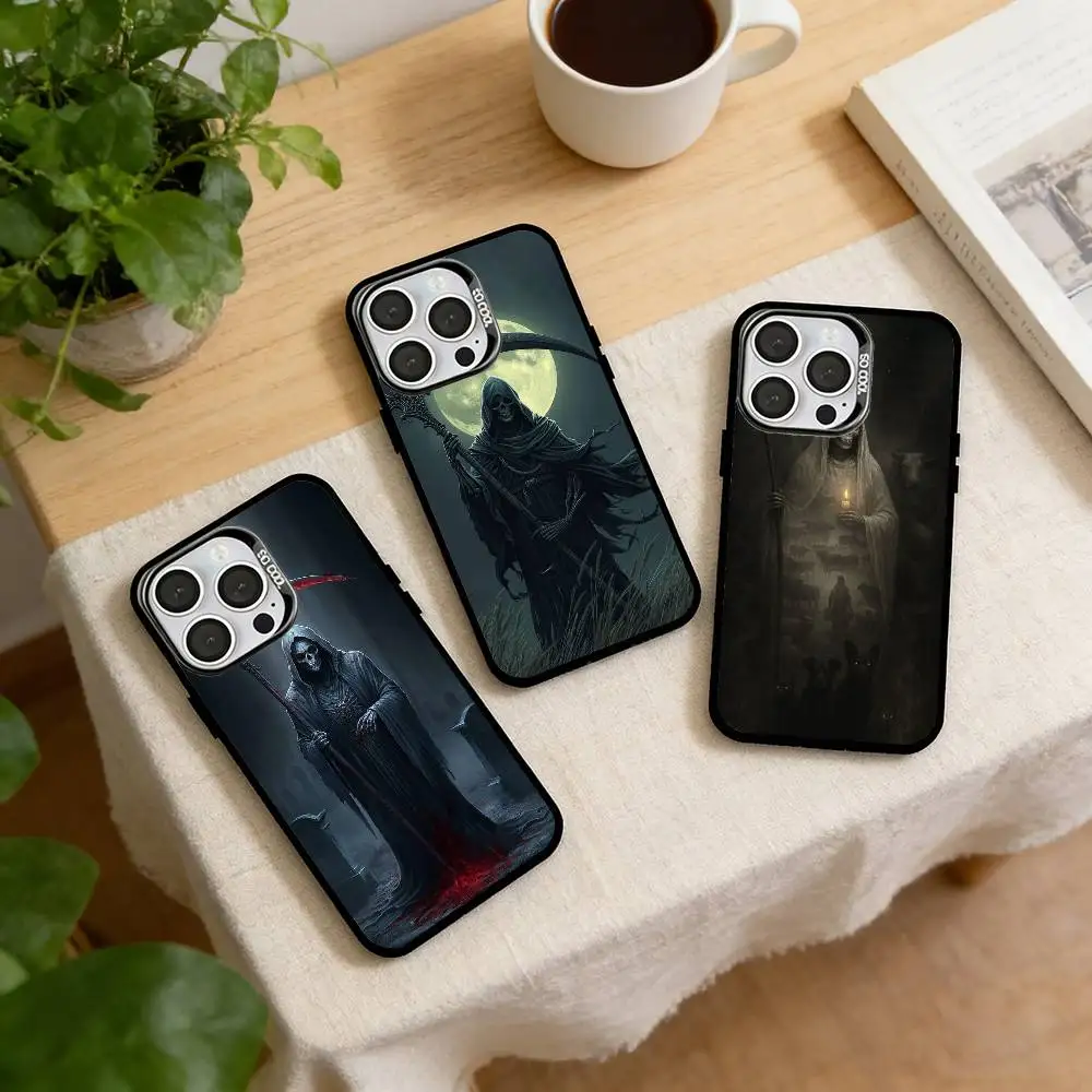 Santa Muerte Phone Case For iPhone 17,16,15,14,13,12,11 Plus,Pro Max,XS,Colored Silver Plated Inside Cover
Santa Muerte Phone Case For iPhone 17,16,15,14,13,12,11 Plus,Pro Max,XS,Colored Silver Plated Inside Cover