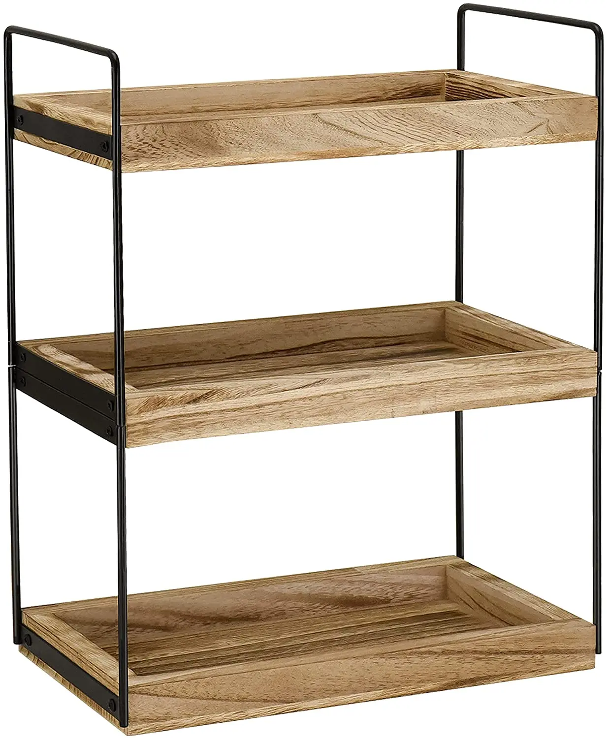 @!Modern Black 3 Tiers Metal Frame Bathroom Storage Wooden Shelf
@!Modern Black 3 Tiers Metal Frame Bathroom Storage Wooden Shelf
