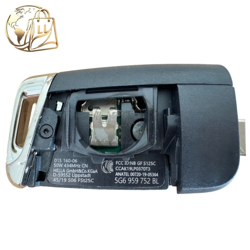 Original OEM 5G6 959 752 BL For VW TAYRON T-ROC Tiguan Keyless Go MQB 49 5C Chip 434 MHz Smart Remote Car Key FCC ID 5G6959752BL
Original OEM 5G6 959 752 BL For VW TAYRON T-ROC Tiguan Keyless Go MQB 49 5C Chip 434 MHz Smart Remote Car Key FCC ID 5G6959752BL