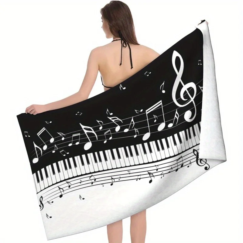 1 27.5-55 inch beach towel, bathroom towel, piano patterned beach towel, suitable for sports, spa, yoga, hotel gym
1 27.5-55 inch beach towel, bathroom towel, piano patterned beach towel, suitable for sports, spa, yoga, hotel gym