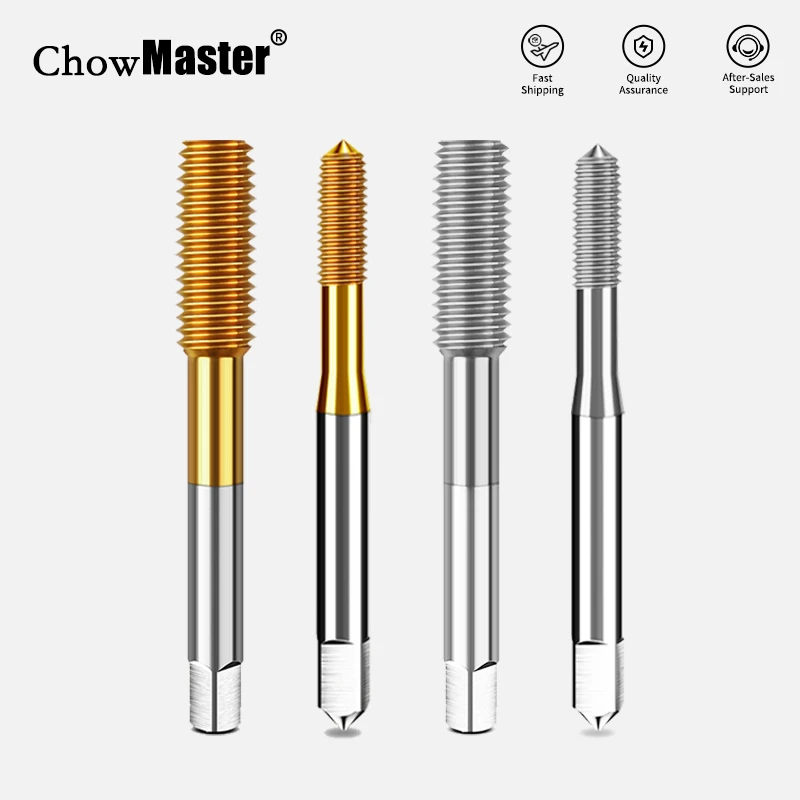 Chowmaster UNC UNF HSS Extrusion Taps 2-56 3-48 4-40 6-32 8-32 10-24 12-24 1/4 3/8 Flat Pointed Screw Thread Tap Drill Metal
Chowmaster UNC UNF HSS Extrusion Taps 2-56 3-48 4-40 6-32 8-32 10-24 12-24 1/4 3/8 Flat Pointed Screw Thread Tap Drill Metal