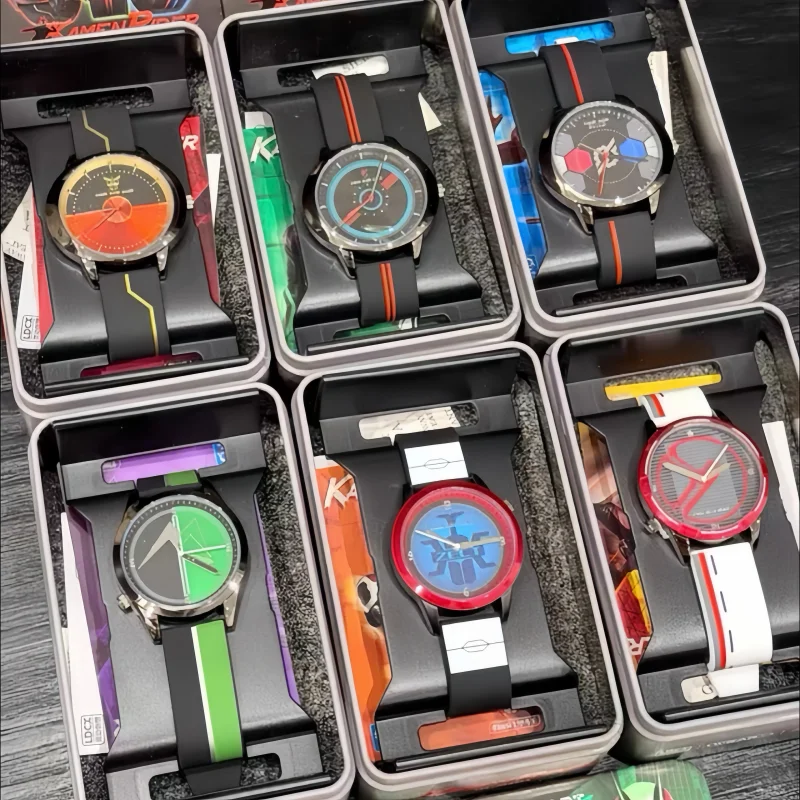New Original Kamen Rider Artistic Weart Watch Series Blind Box Trendy Quartz Watch Anime Figure Peripheral Ornament Fans Gift
New Original Kamen Rider Artistic Weart Watch Series Blind Box Trendy Quartz Watch Anime Figure Peripheral Ornament Fans Gift