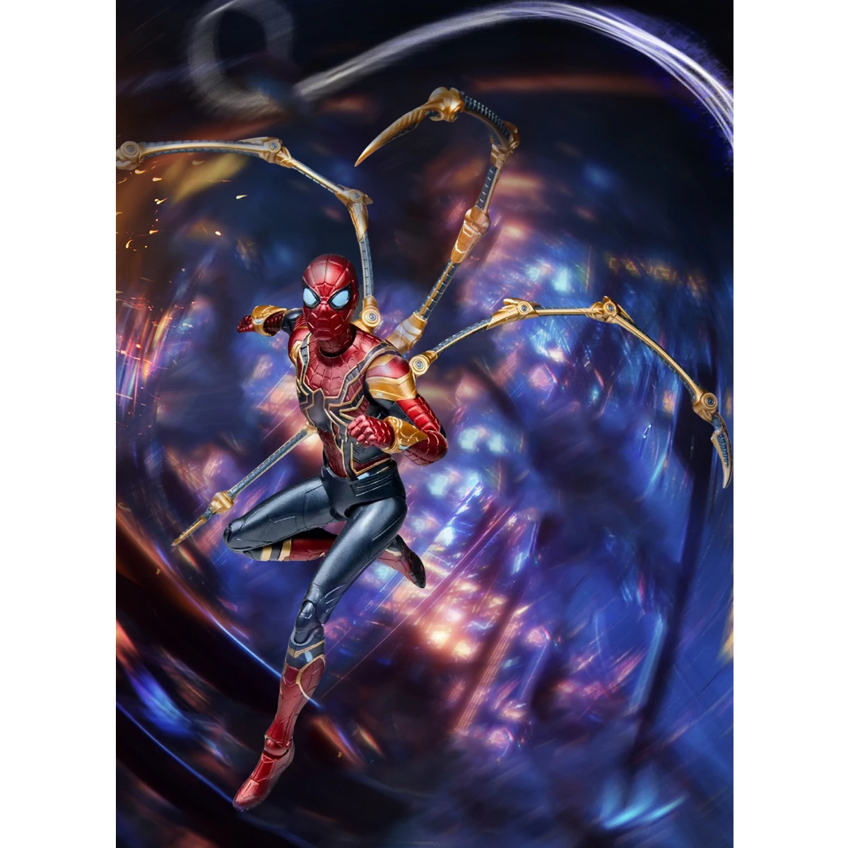 1/12 Iron Spider Man Articulated Pre-Painted Assembly Model Kits
1/12 Iron Spider Man Articulated Pre-Painted Assembly Model Kits