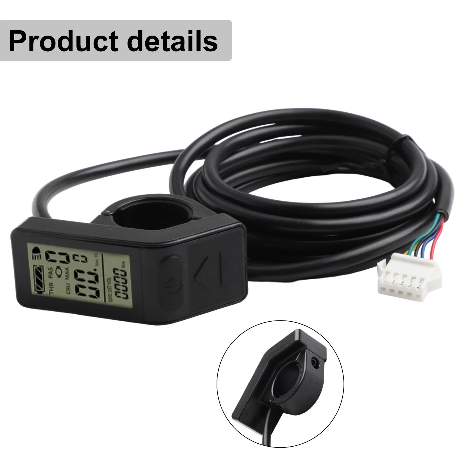 E-bike Display KT-LCD4 Meter 1pc 24V/36V/48V Cycling Distance Electric Bicycle Mini Panel Parts Plastic Supply
E-bike Display KT-LCD4 Meter 1pc 24V/36V/48V Cycling Distance Electric Bicycle Mini Panel Parts Plastic Supply