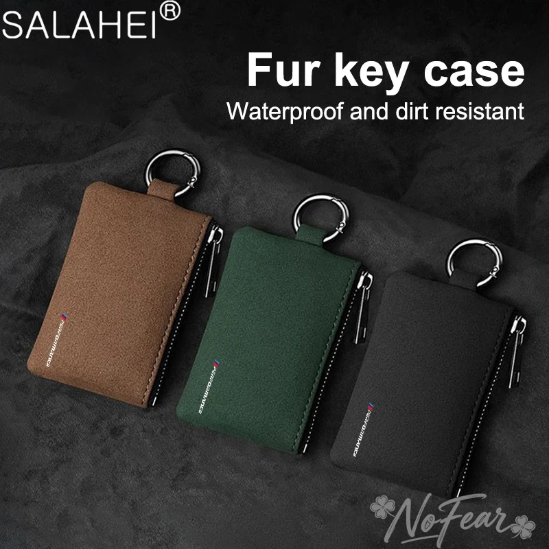 Suede Car Key Case Keyring Mini Storage Bag Accessories For BMW performance BMW M Power Performance M3 M5 X1 X3 X5 X6 x7
Suede Car Key Case Keyring Mini Storage Bag Accessories For BMW performance BMW M Power Performance M3 M5 X1 X3 X5 X6 x7