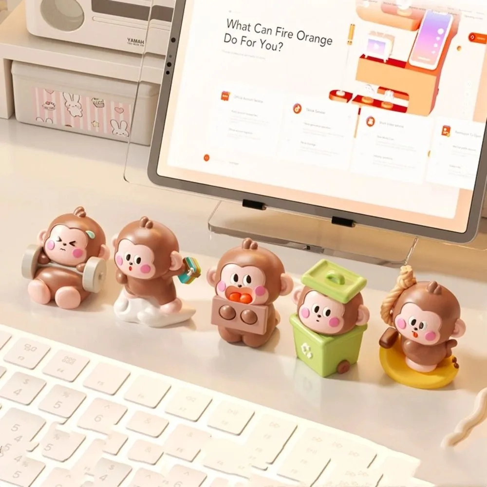 Resin Monkey Miniature Figurine Statue Collectible Little Monkey Ornaments Handmad Crafts Monkey Landscape Decoration
Resin Monkey Miniature Figurine Statue Collectible Little Monkey Ornaments Handmad Crafts Monkey Landscape Decoration
