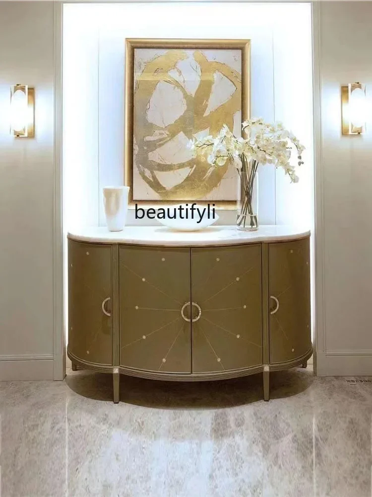 07American-Style Solid Wood Home Entrance Cabinet American-Style Sideboard Champagne Wine Cabinet Locker
07American-Style Solid Wood Home Entrance Cabinet American-Style Sideboard Champagne Wine Cabinet Locker
