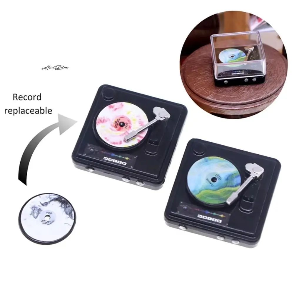 1:12 Miniature Record Player Simulation Lifelike Design Dollhouse Cd Player Model Decor Retro Mini Disc Player Children Gift
1:12 Miniature Record Player Simulation Lifelike Design Dollhouse Cd Player Model Decor Retro Mini Disc Player Children Gift