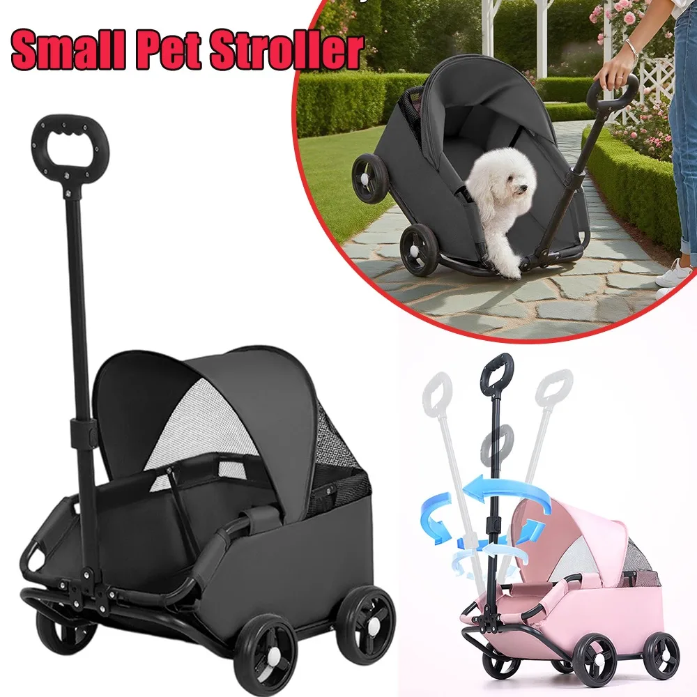 Outdoor Small Pet Stroller for Dogs Cats Teddy Puppy Travel Lightweight Portable Foldable Cart Puppy Kitten Bunny Carrier
Outdoor Small Pet Stroller for Dogs Cats Teddy Puppy Travel Lightweight Portable Foldable Cart Puppy Kitten Bunny Carrier