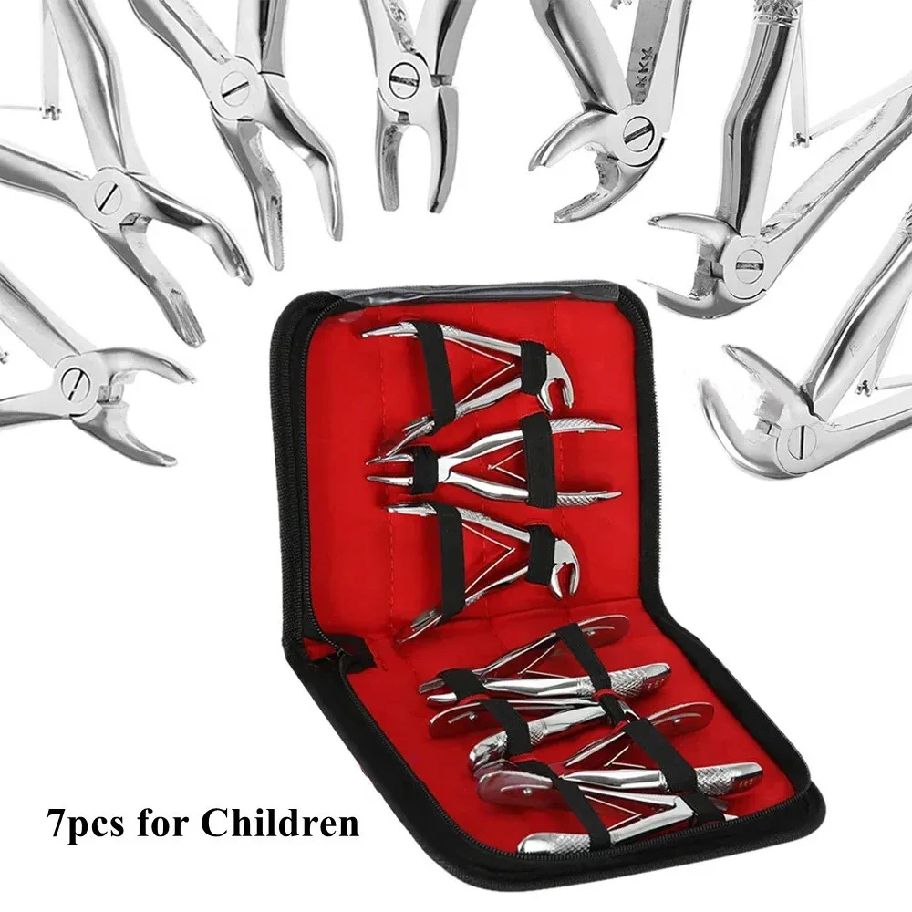 7 Piece Pediatric Tooth Extraction Forceps Set Stainless Steel Surgical Instruments for Children Dental Clinic
7 Piece Pediatric Tooth Extraction Forceps Set Stainless Steel Surgical Instruments for Children Dental Clinic