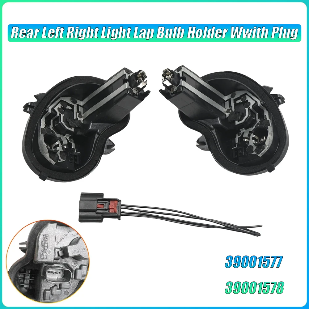 Rear Left Right Light Lamp Bulb Holder With Plug for Vauxhall Astra K 2016+ Car Lights Parts 39001577 39001578
Rear Left Right Light Lamp Bulb Holder With Plug for Vauxhall Astra K 2016+ Car Lights Parts 39001577 39001578