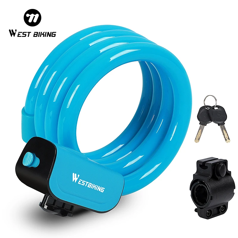 WEST BIKING Bicycle Cable Lock Waterproof Anti-Theft Security Lock Motorcycle E-Bike Scooter Cable Lock MTB Road Bike Accessorie
WEST BIKING Bicycle Cable Lock Waterproof Anti-Theft Security Lock Motorcycle E-Bike Scooter Cable Lock MTB Road Bike Accessorie
