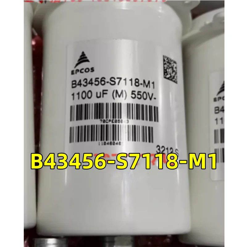 1PCS/LOT The new original inverter capacitor EPCOS B43456-S7118-M1 1100uf (M) 550V
1PCS/LOT The new original inverter capacitor EPCOS B43456-S7118-M1 1100uf (M) 550V