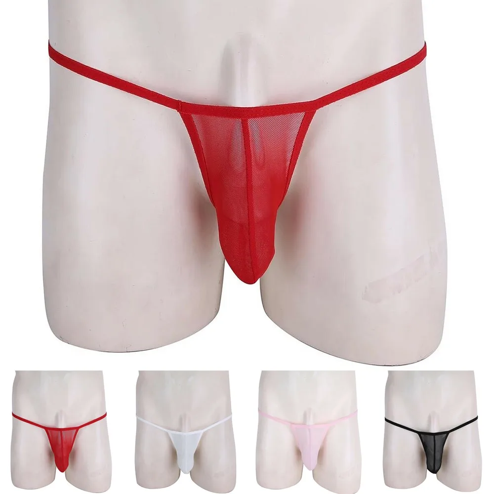 Mens Ultra Thin G-String Briefs Erotic Lingerie See Through Thong Hollow Low Rise Sheer Bulge Pouch Underwear Gay T-Back Panties
Mens Ultra Thin G-String Briefs Erotic Lingerie See Through Thong Hollow Low Rise Sheer Bulge Pouch Underwear Gay T-Back Panties