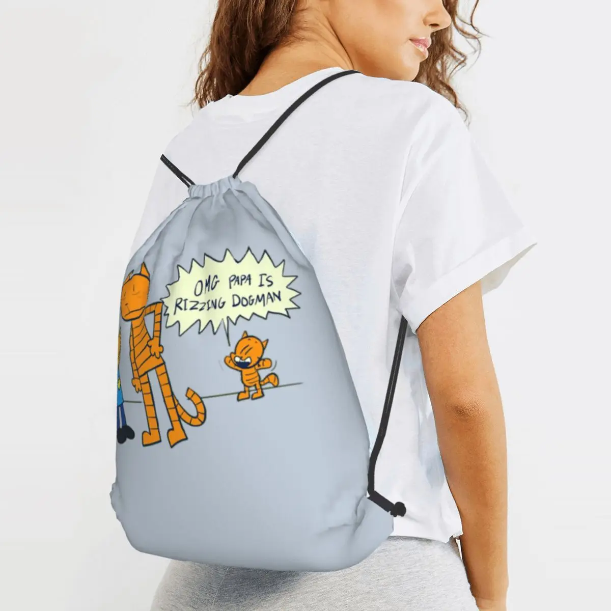 Dog Man Lil Petey And Big Petey Fan Art Backpacks Multi-function Drawstring Bags Shoes Bag Book Bags for Man Woman School
Dog Man Lil Petey And Big Petey Fan Art Backpacks Multi-function Drawstring Bags Shoes Bag Book Bags for Man Woman School