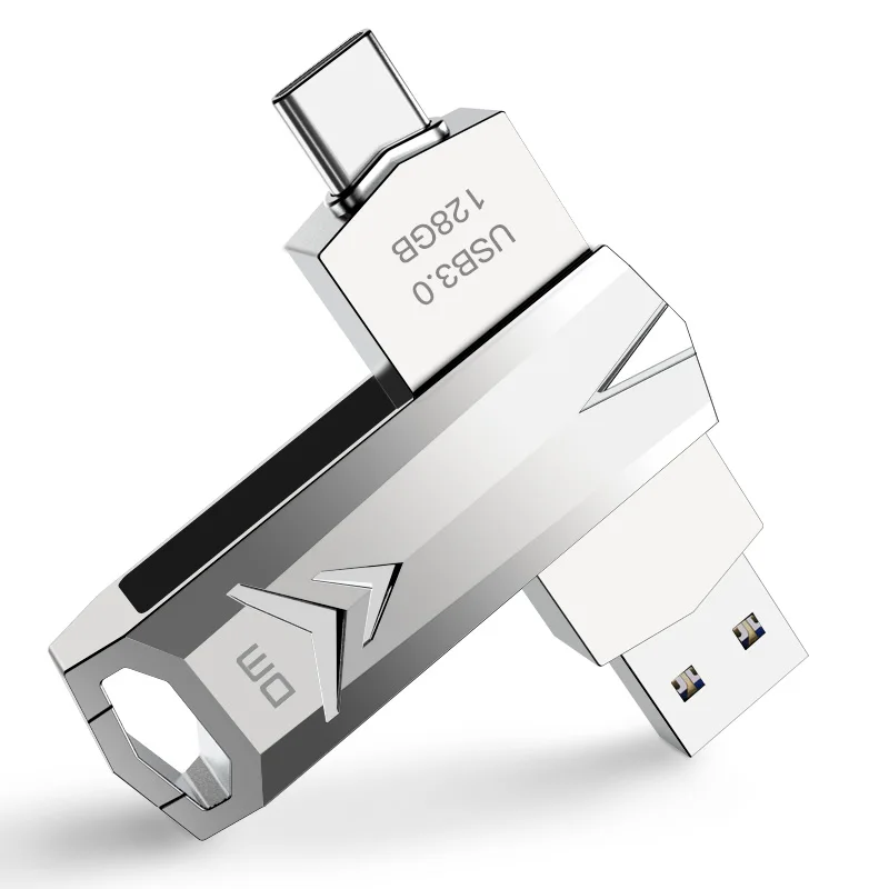 Двухпортовый флэш-накопитель USB 3.0 типа C DM PD098: доступны емкостью от 32G до 512G для смартфонов и компьютеров типа C.
Двухпортовый флэш-накопитель USB 3.0 типа C DM PD098: доступны емкостью от 32G до 512G для смартфонов и компьютеров типа C.