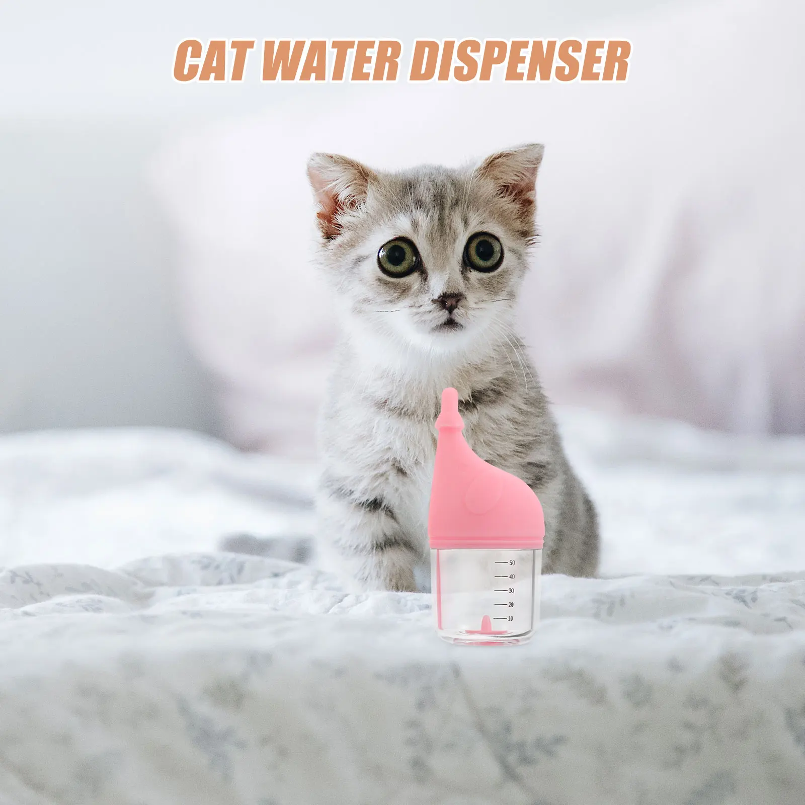 50Ml Pet Nursing Bottle For Kittens Puppies Soft Silicone Feeding Bottle Milk Feeder Small Animal Water Nursing Kit Dog
50Ml Pet Nursing Bottle For Kittens Puppies Soft Silicone Feeding Bottle Milk Feeder Small Animal Water Nursing Kit Dog