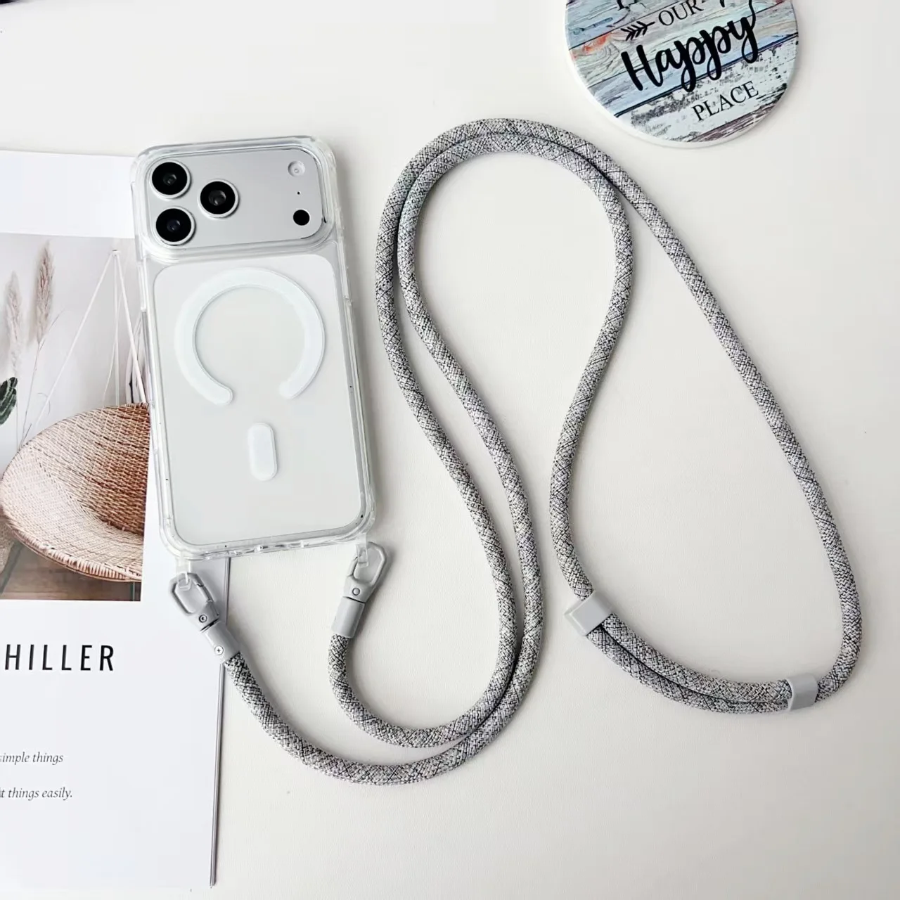 Strap Magnetic Case For iPhone 17 Pro Max 16 15 13 12 11 14 Plus Air 16E 17E Crossbody Lanyard Cord Plastic Acrylic Clear Cover
Strap Magnetic Case For iPhone 17 Pro Max 16 15 13 12 11 14 Plus Air 16E 17E Crossbody Lanyard Cord Plastic Acrylic Clear Cover