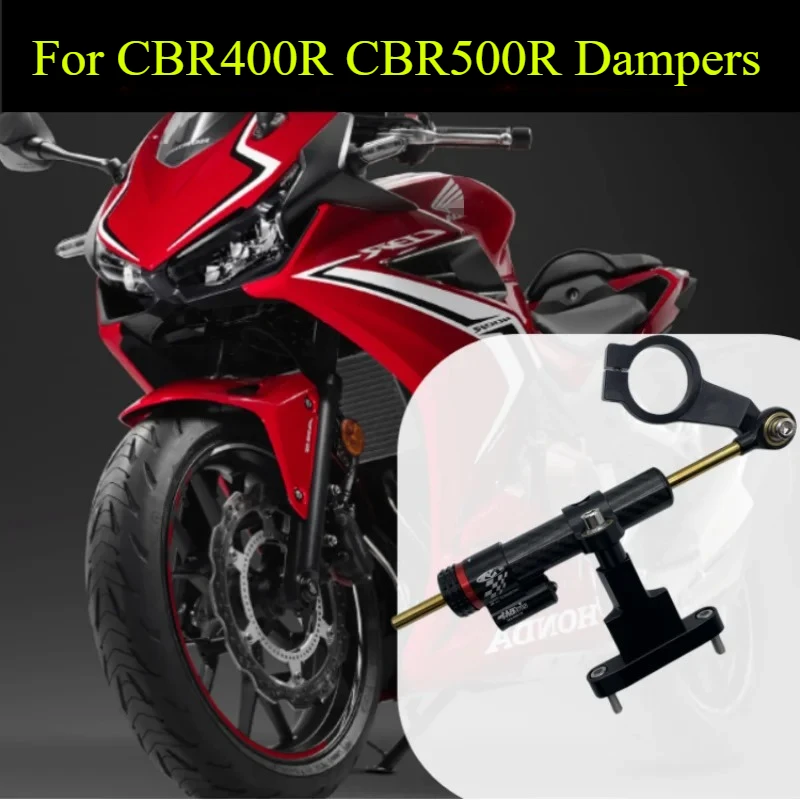 For Honda CBR400R CBR500R Motorcycles Steering Damper Bracket Mount Kit For CBR400R 500R Carbon Fiber Steering Damper Stabilizer
For Honda CBR400R CBR500R Motorcycles Steering Damper Bracket Mount Kit For CBR400R 500R Carbon Fiber Steering Damper Stabilizer