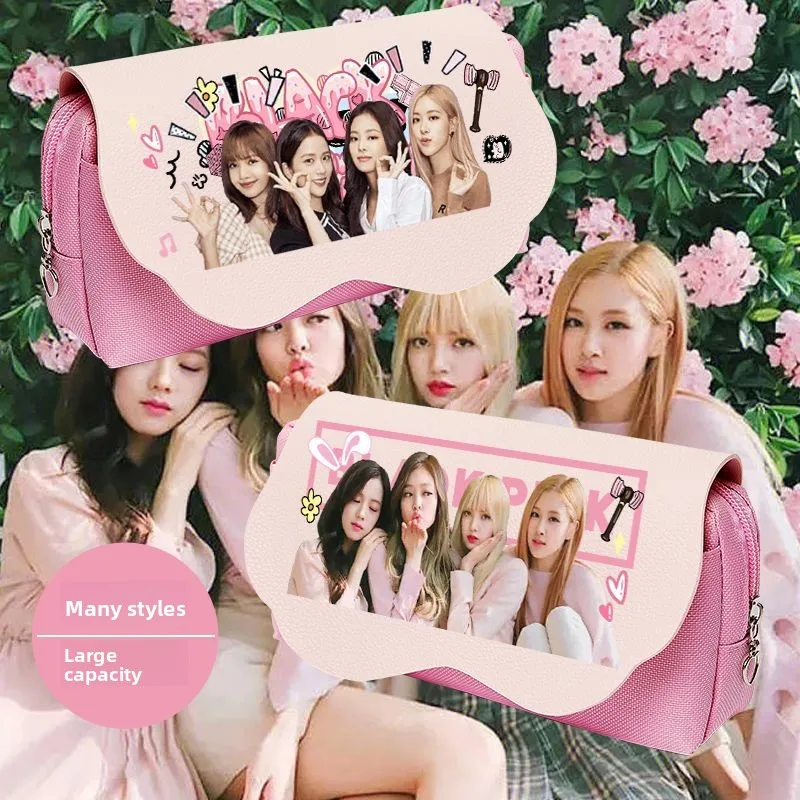 Black Pink Creative Cartoon Pencil Case Primary School Student Cartoon Game Pencil Case School Bag Mochila
Black Pink Creative Cartoon Pencil Case Primary School Student Cartoon Game Pencil Case School Bag Mochila