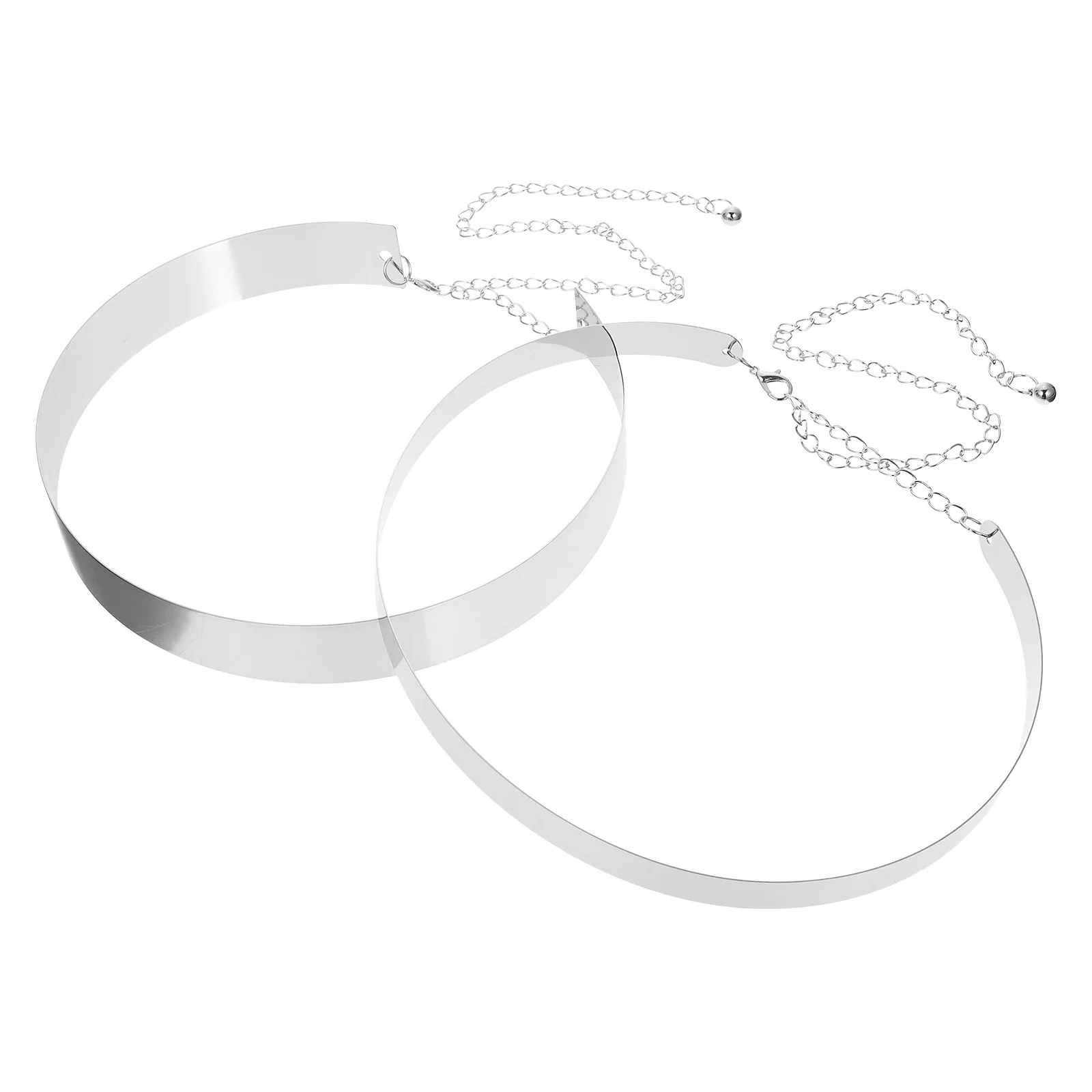2Pcs Metal High Waist Belt Wide Waistband for Women Vintage Style Dress Belts Fashion Waist Chain for Wedding Prom Party Use 
2Pcs Metal High Waist Belt Wide Waistband for Women Vintage Style Dress Belts Fashion Waist Chain for Wedding Prom Party Use