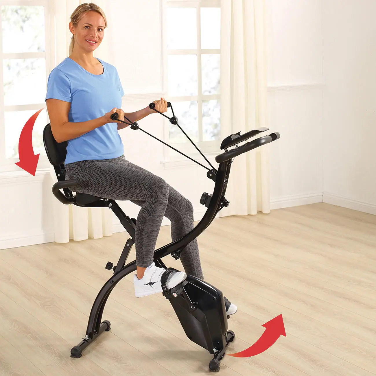 Folding Factory Wholesale Exercise Bike for Home Gym Fitness Cycle Exercise Bike With Heart Rate LCD
Folding Factory Wholesale Exercise Bike for Home Gym Fitness Cycle Exercise Bike With Heart Rate LCD
