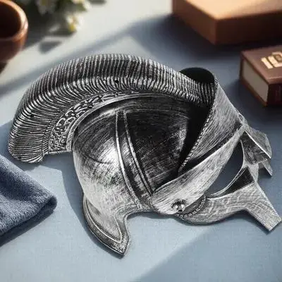 Roman Plastic Soldier Costume Hat Folding Face Mask Cosplay Prop
Roman Plastic Soldier Costume Hat Folding Face Mask Cosplay Prop