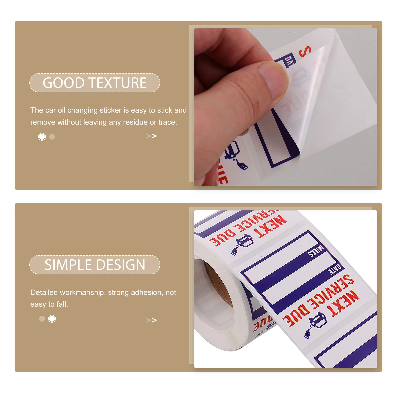 1 Roll Car Oil Change Sticker Adhesive Label Easy Stick Remove Service Reminder Decal For Maintenance Auto Window
1 Roll Car Oil Change Sticker Adhesive Label Easy Stick Remove Service Reminder Decal For Maintenance Auto Window
