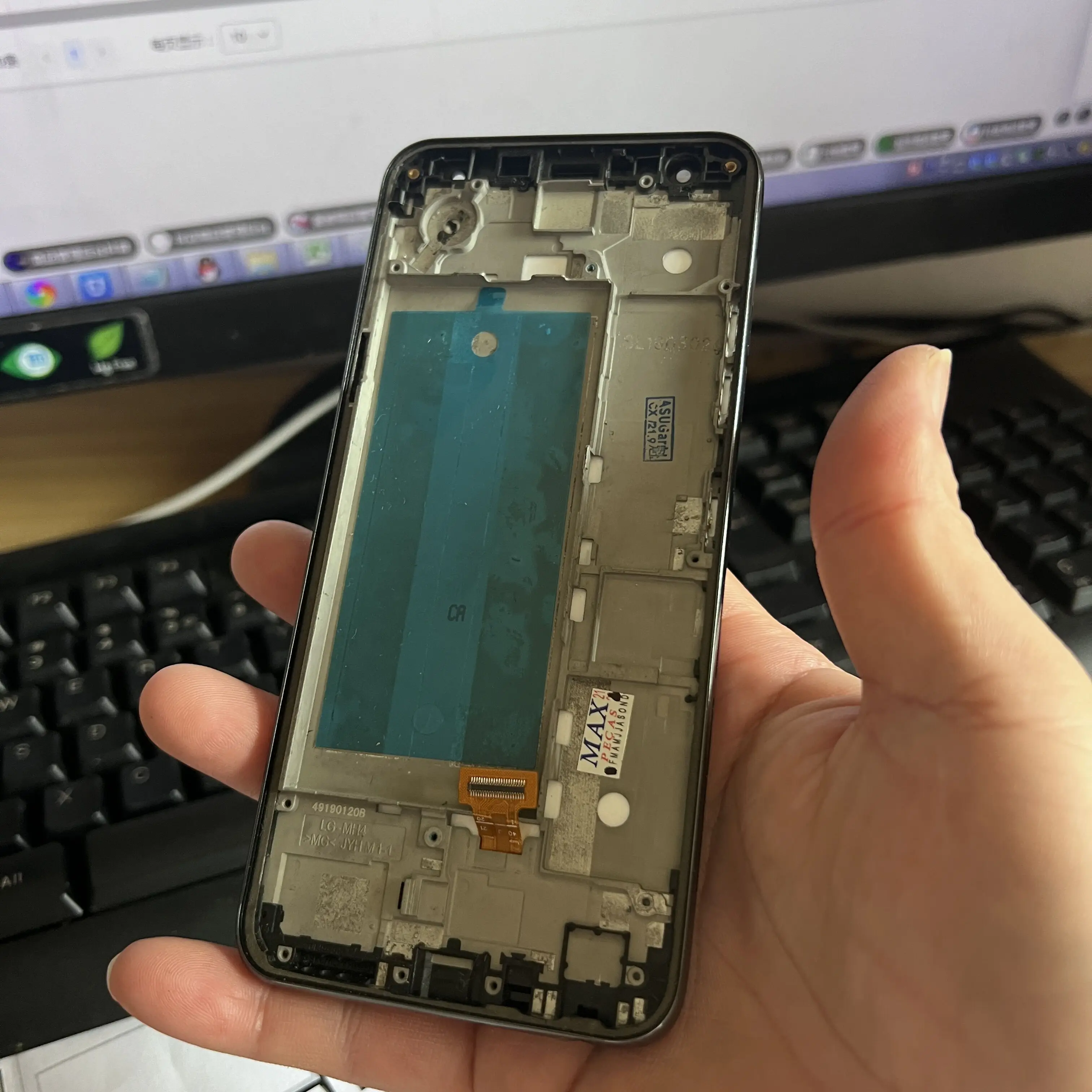 5.7" For LG K40 K12+ X4 2019 X420EM LCD Display Digitizer Assembly Replacement Parts For LG K12 Plus LCD With Frame
5.7" For LG K40 K12+ X4 2019 X420EM LCD Display Digitizer Assembly Replacement Parts For LG K12 Plus LCD With Frame
