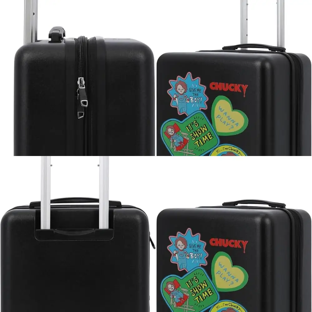 22.5 Hardshell Spinner Luggage, Black, Carry-On Size
22.5 Hardshell Spinner Luggage, Black, Carry-On Size