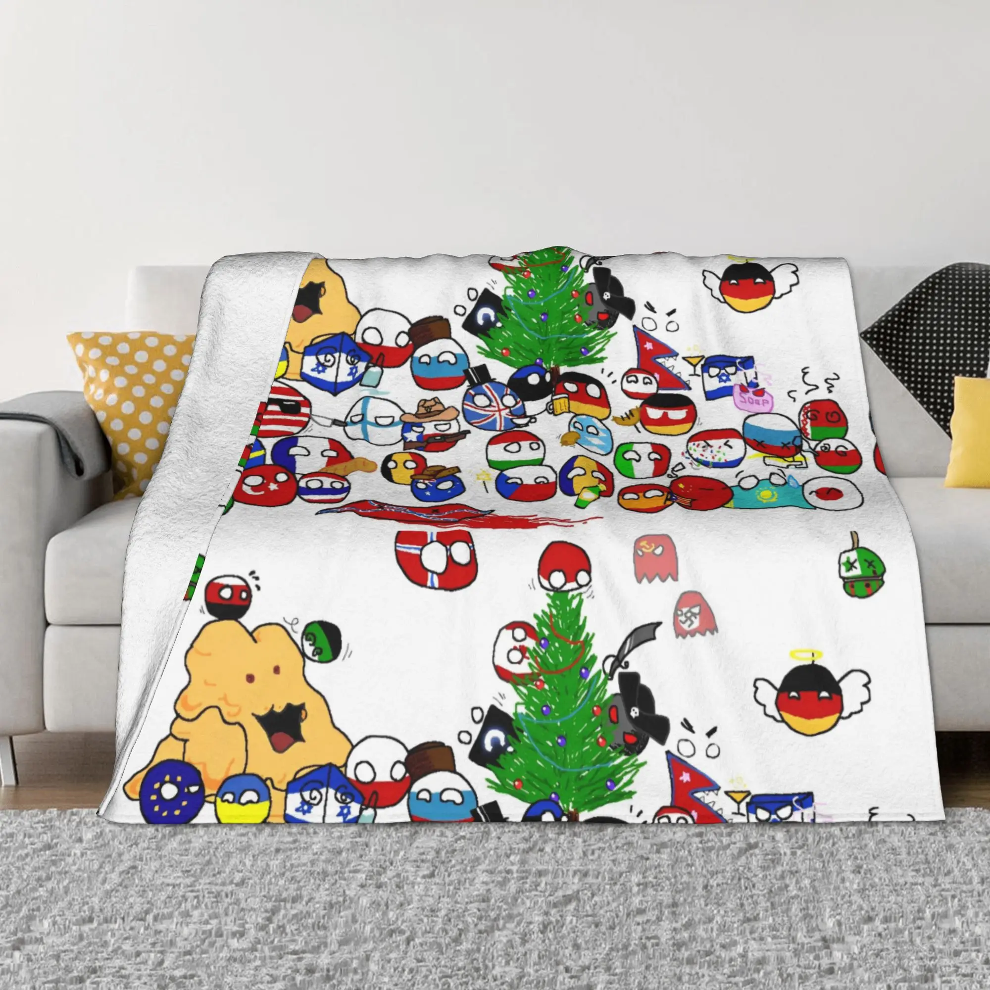 Polandball Countryball Cartoon Blanket Fuzzy Vintage Warm Throw Blanket for Bedding Lounge Spring Autumn
Polandball Countryball Cartoon Blanket Fuzzy Vintage Warm Throw Blanket for Bedding Lounge Spring Autumn