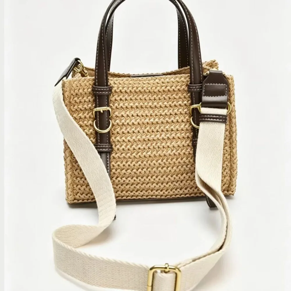 Fashion Straw Tote Bag Mini Woven Women Handbag Summer Knitting Beach Bags for Women Shoulder Crossbody Bag NEW Small Shopper
Fashion Straw Tote Bag Mini Woven Women Handbag Summer Knitting Beach Bags for Women Shoulder Crossbody Bag NEW Small Shopper
