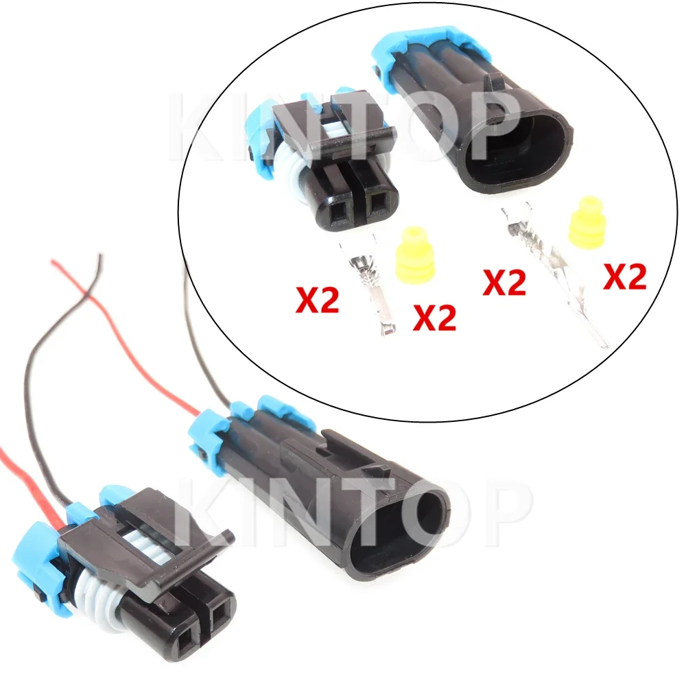 1 Set 2 Pins Auto Water Temperature Sensor Waterproof Socket AC Assembly For Buick Lacrosse Excelle GL8 12162000 12052641
1 Set 2 Pins Auto Water Temperature Sensor Waterproof Socket AC Assembly For Buick Lacrosse Excelle GL8 12162000 12052641
