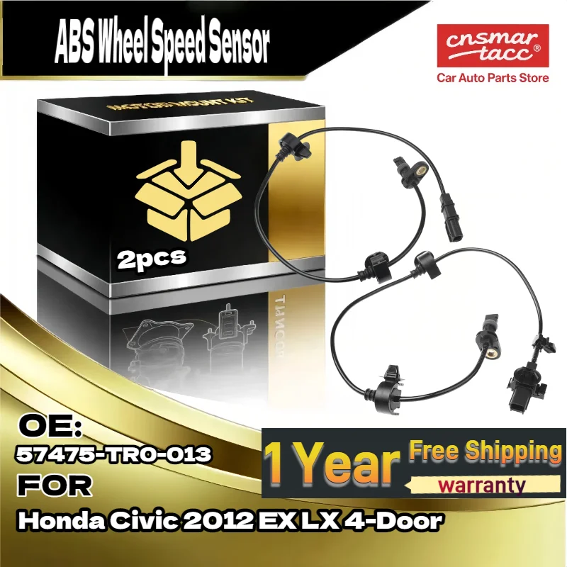 Для прямой посадки, комплект датчиков колеса ABS из 2 предметов для Honda Civic 2012-2015, задняя левая и правая 57475-TR0-013
Для прямой посадки, комплект датчиков колеса ABS из 2 предметов для Honda Civic 2012-2015, задняя левая и правая 57475-TR0-013