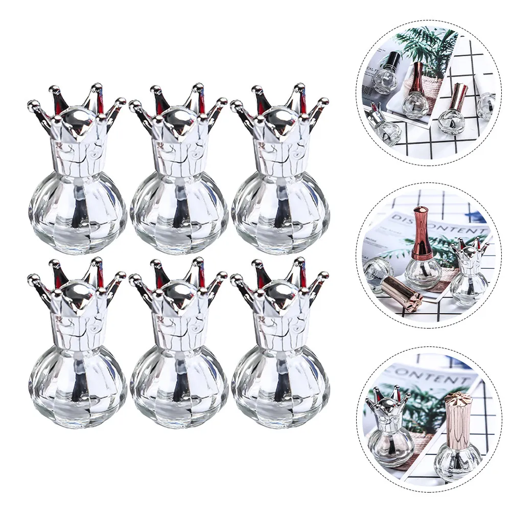 6 PCS Empty Fingernail Polish Jars Gel Bottles for Nails Pots Cute Container Oil Containers with Lids
6 PCS Empty Fingernail Polish Jars Gel Bottles for Nails Pots Cute Container Oil Containers with Lids
