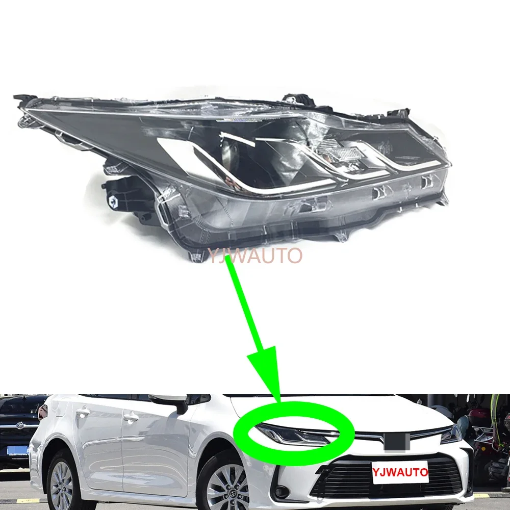 For Toyota Corolla 2019 2020 2021 Headlights car Headlamp Assembly Replacement Front Lamp Whole Auto Light Assembly
For Toyota Corolla 2019 2020 2021 Headlights car Headlamp Assembly Replacement Front Lamp Whole Auto Light Assembly