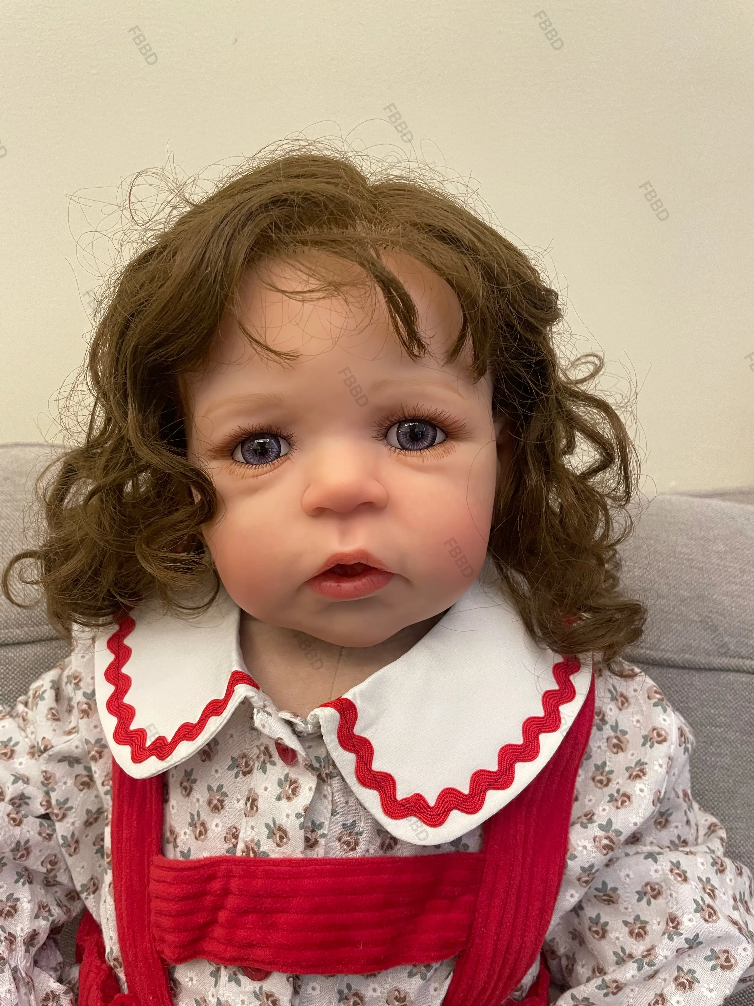 DLS 25inch Finished Reborn Baby Doll Sandie As poicture With Hand-Rooted Hair In Original Clothes Toys For Children
DLS 25inch Finished Reborn Baby Doll Sandie As poicture With Hand-Rooted Hair In Original Clothes Toys For Children