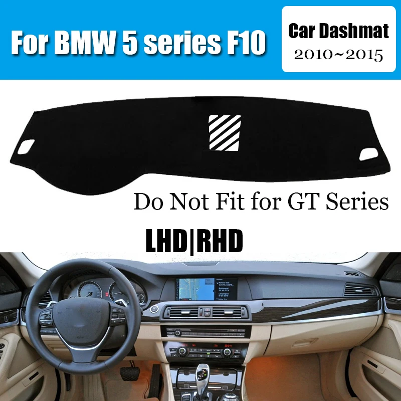Car Dashboard Cover Dash Mat For BMW 5 series F10 2010~2015 Non-slip Sun Shade DashMat LHD Car-styling Suede Leather Dustproof
Car Dashboard Cover Dash Mat For BMW 5 series F10 2010~2015 Non-slip Sun Shade DashMat LHD Car-styling Suede Leather Dustproof