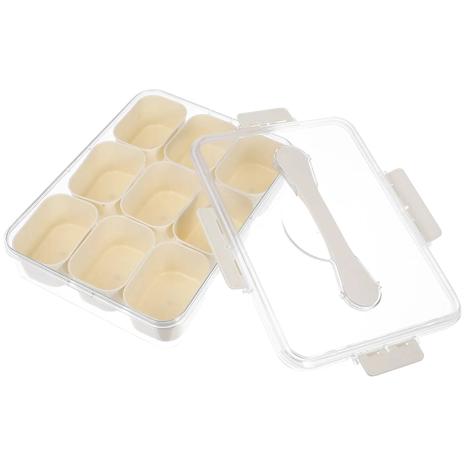 Creative Divided Snack Serving Tray 9-Compartment Food Storage Box for Dried Fruits Nuts Sweets Decorative Desktop Snack Case
Creative Divided Snack Serving Tray 9-Compartment Food Storage Box for Dried Fruits Nuts Sweets Decorative Desktop Snack Case
