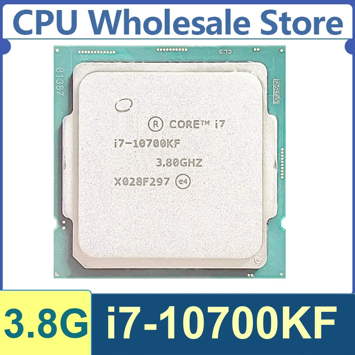 Core i7-10700KF 8 Core 16 Thread 3.8GHz 125W 16MB Cache 14nm Comet Lake-S DDR4-2933 MHz SRH38 LGA1200
Core i7-10700KF 8 Core 16 Thread 3.8GHz 125W 16MB Cache 14nm Comet Lake-S DDR4-2933 MHz SRH38 LGA1200