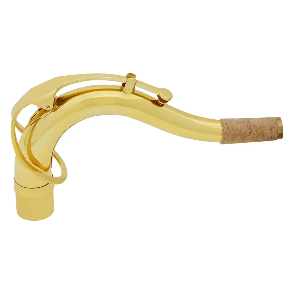 Tenor Saxophone Bend Neck, Brass Material Lacquered Gold Sax Neck 27.5mm, Woodwind Instrument Replacement Parts for Tenor Sax
Tenor Saxophone Bend Neck, Brass Material Lacquered Gold Sax Neck 27.5mm, Woodwind Instrument Replacement Parts for Tenor Sax