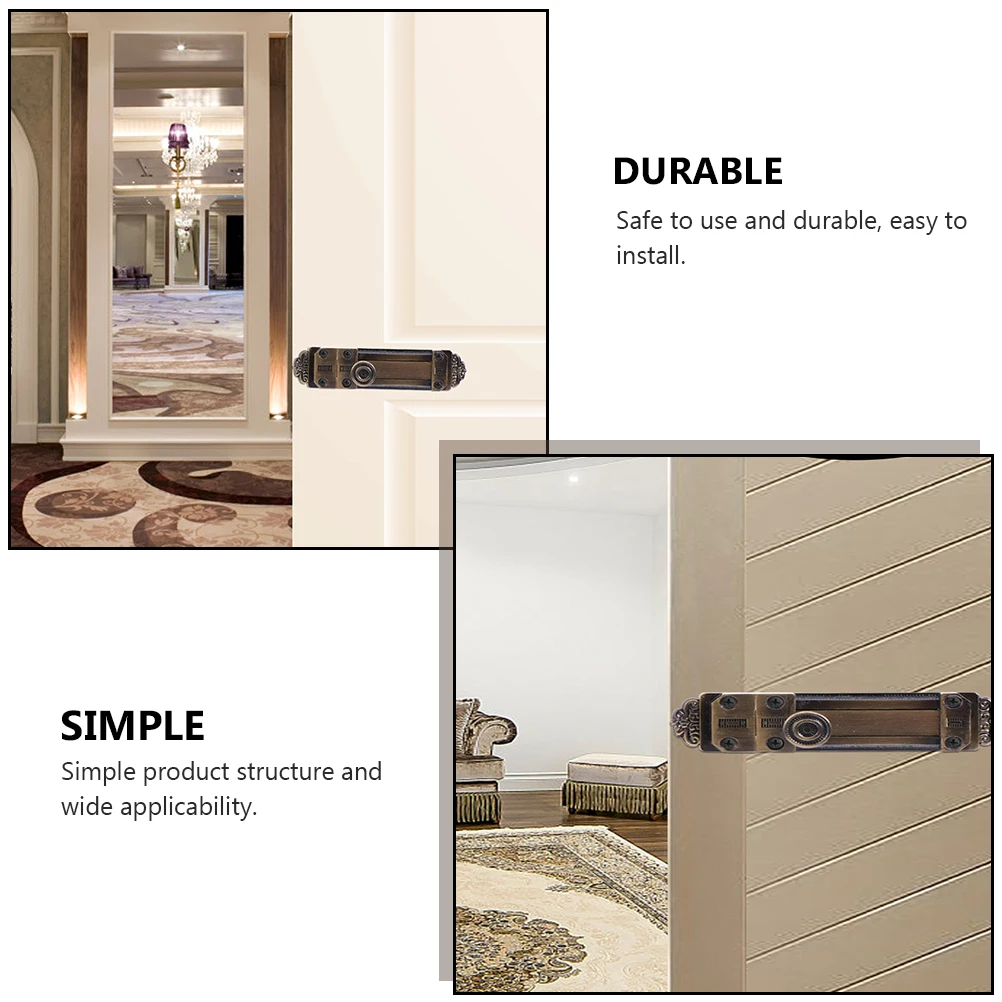 2pcs Zinc Alloy Door Latch Lock Heavy Duty Sliding Bolt For Bathroom Kitchen Garage Damp Areas Rustproof Slide Door Bolts
2pcs Zinc Alloy Door Latch Lock Heavy Duty Sliding Bolt For Bathroom Kitchen Garage Damp Areas Rustproof Slide Door Bolts