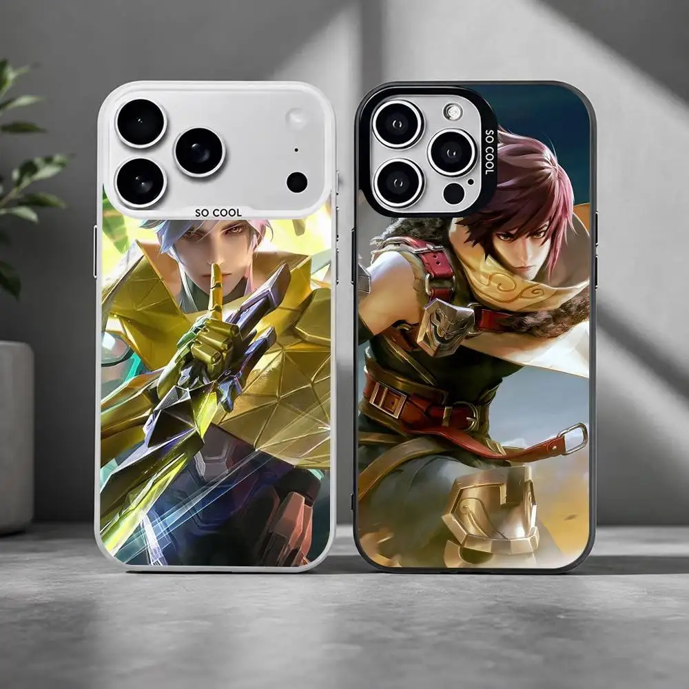 Game lam A-Arena of Valor HOK Phone Case For iPhone 17,16,15,14,13,12,11 Plus,Pro Max,XS,Colored Silver Plated Inside Cover
Game lam A-Arena of Valor HOK Phone Case For iPhone 17,16,15,14,13,12,11 Plus,Pro Max,XS,Colored Silver Plated Inside Cover