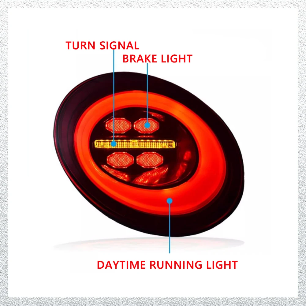 NEW Styling LED Tail Lights for VW BEETLE 06-12 new style led DRL Car Taillights Assembly Signal Auto Accessories Modified Lamp
NEW Styling LED Tail Lights for VW BEETLE 06-12 new style led DRL Car Taillights Assembly Signal Auto Accessories Modified Lamp