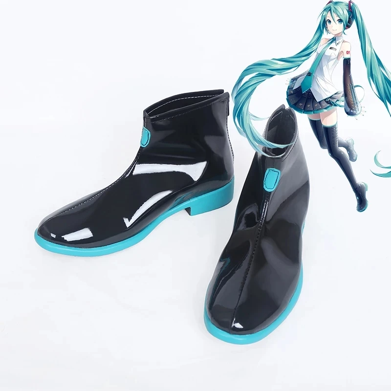 Vocaloid Miku Cosplay Shoes Costume Japan Midi Beginner Future Miku Cosplay Female Men Heels Boots
Vocaloid Miku Cosplay Shoes Costume Japan Midi Beginner Future Miku Cosplay Female Men Heels Boots