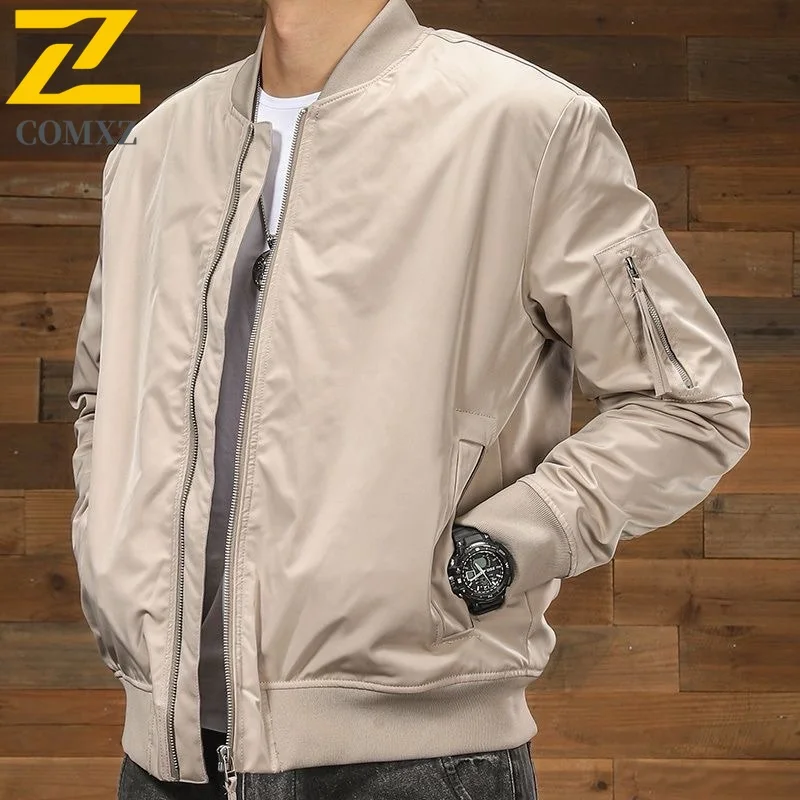 Men's Jacket Loose Casual Outdoors Walking Travel Working Baseball Coat Lightweight Windproof Breathable Motorcycle Jackets
Men's Jacket Loose Casual Outdoors Walking Travel Working Baseball Coat Lightweight Windproof Breathable Motorcycle Jackets