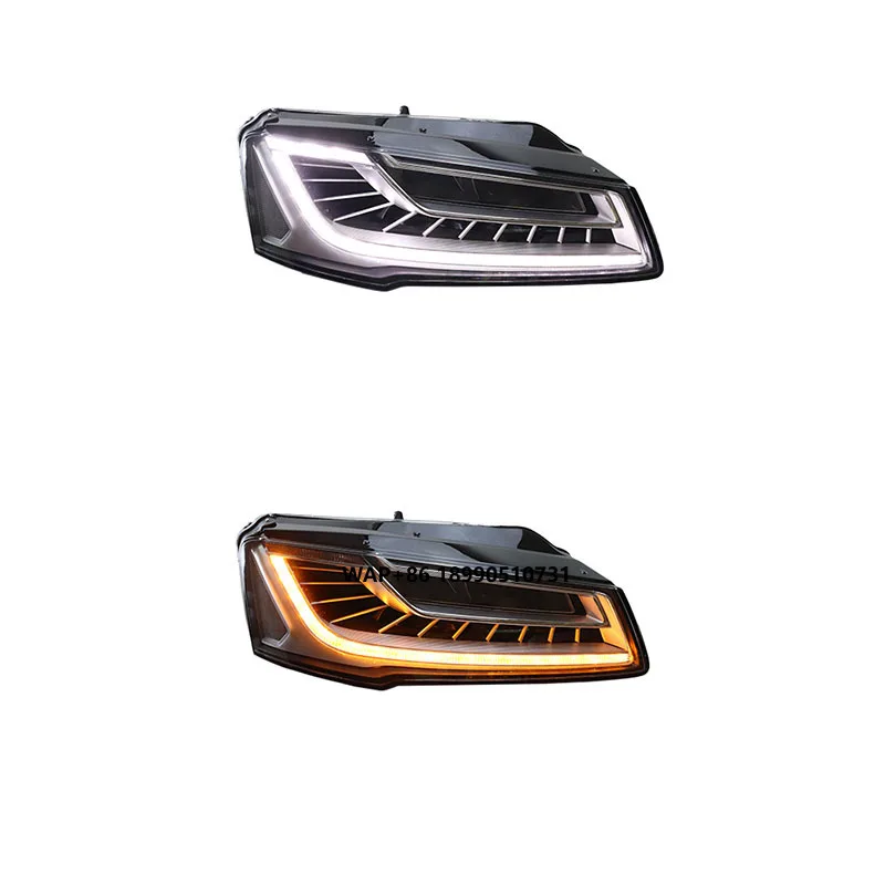 A8 S8 D4.5 High-End LED Headlights S8 Style Dragon Ball LED DRL Headlight Assembly (Fits 2011-2018 A8/S8, Low to High Upgrade)
A8 S8 D4.5 High-End LED Headlights S8 Style Dragon Ball LED DRL Headlight Assembly (Fits 2011-2018 A8/S8, Low to High Upgrade)